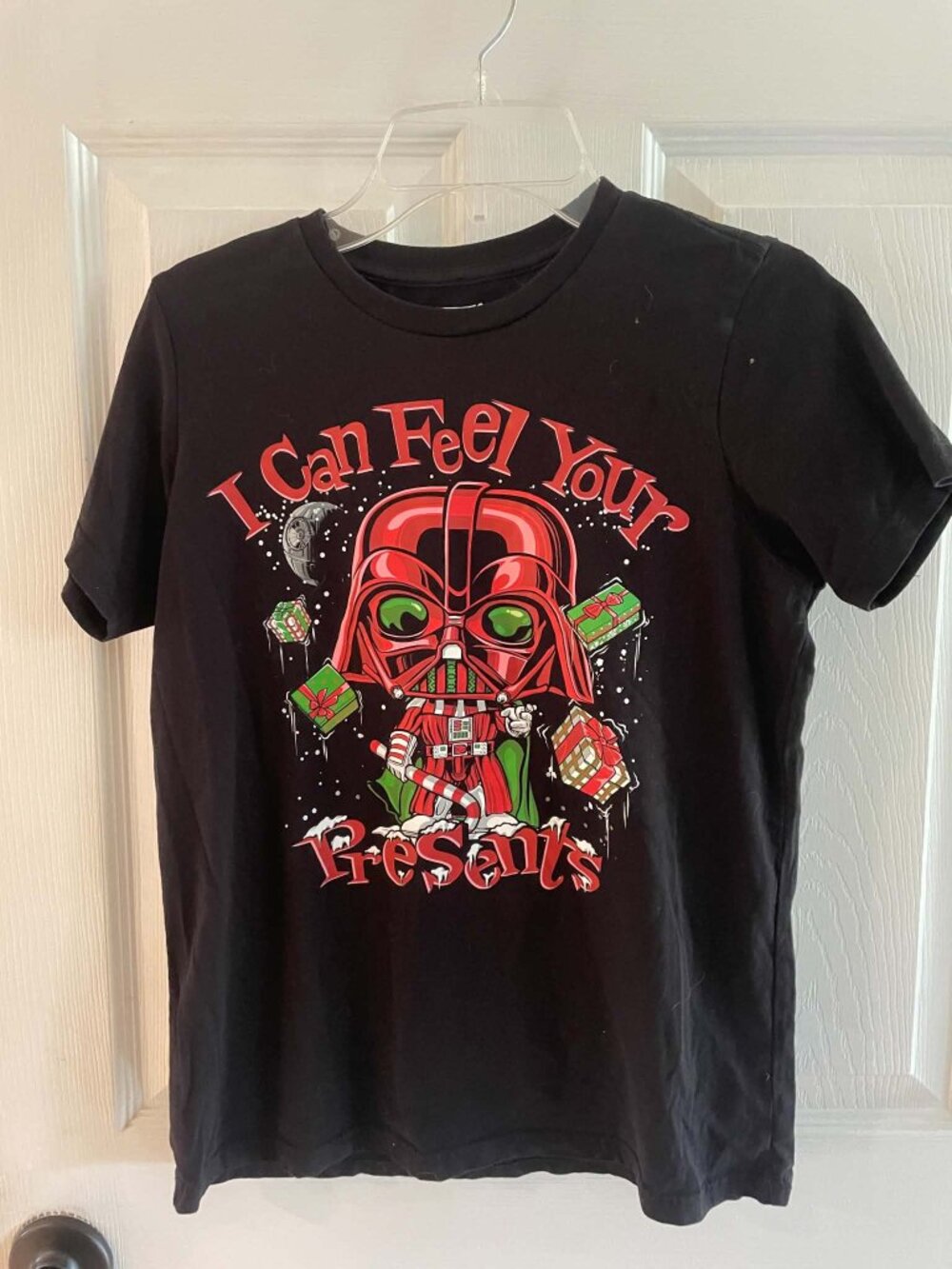 Funko Star Wars Boys T Shirt Top Christmas Holiday Medium M EUC